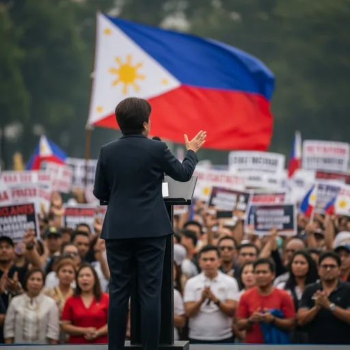 Imee Marcos sostiene Sara Duterte e condanna la "perfida" campagna del Presidente filippino