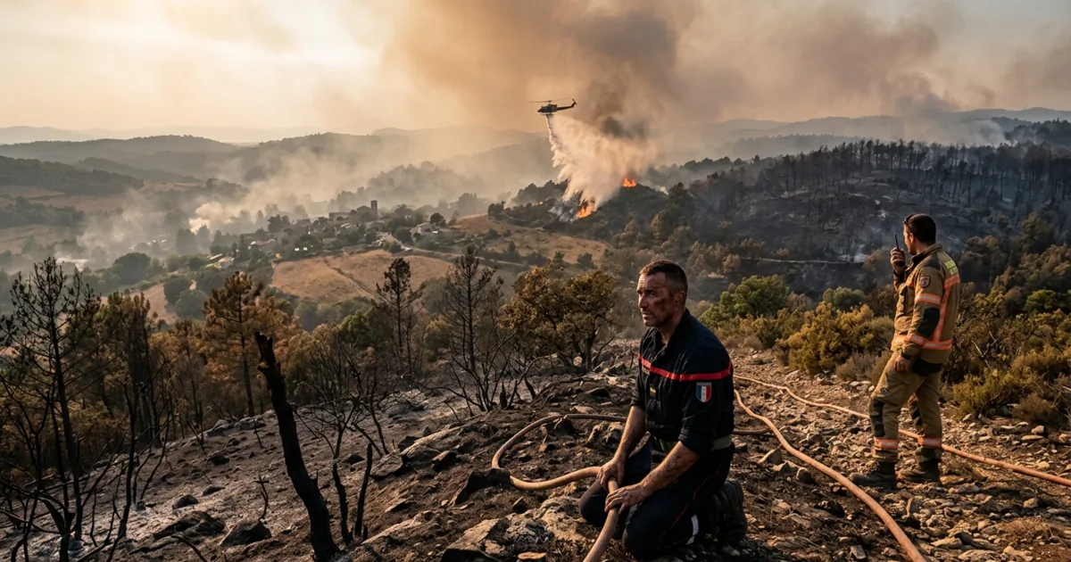 Crisi climatica e incendi in Europa: l'impatto strategico su Francia e Spagna