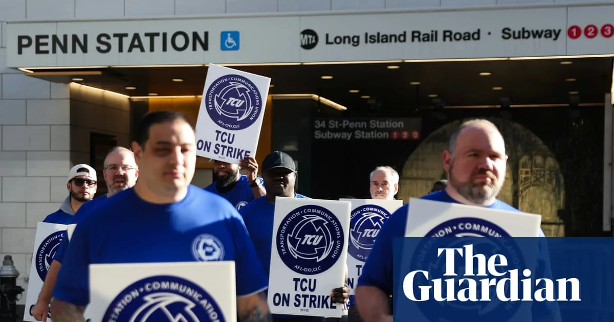 North America’s largest commuter rail system shuts down as workers strike