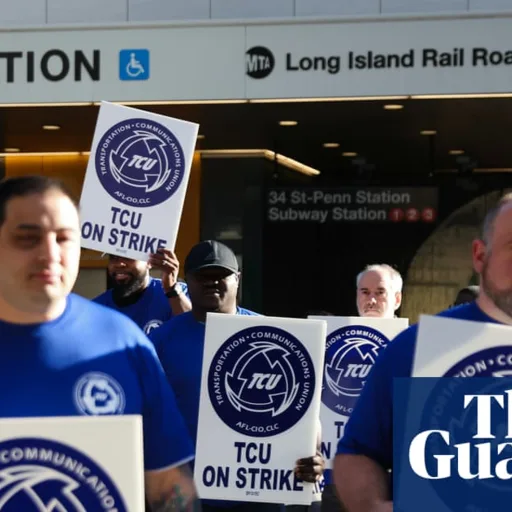 North America’s largest commuter rail system shuts down as workers strike