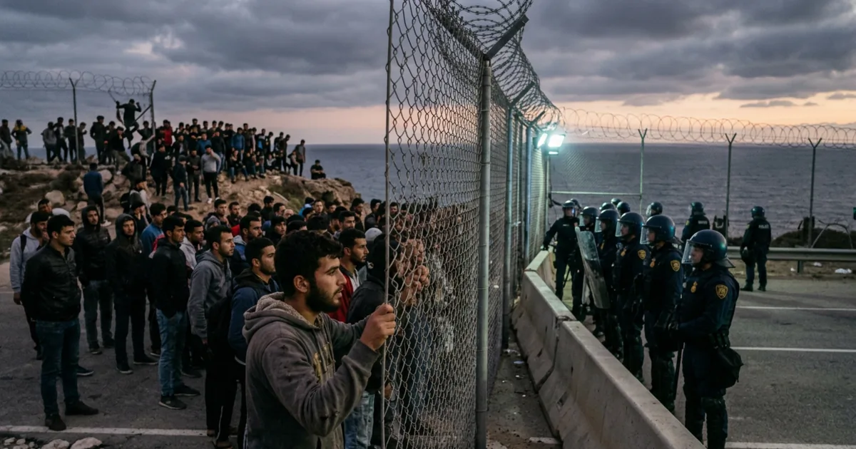 Tensioni al confine di Ceuta: il dossier migratorio tra Spagna e Marocco