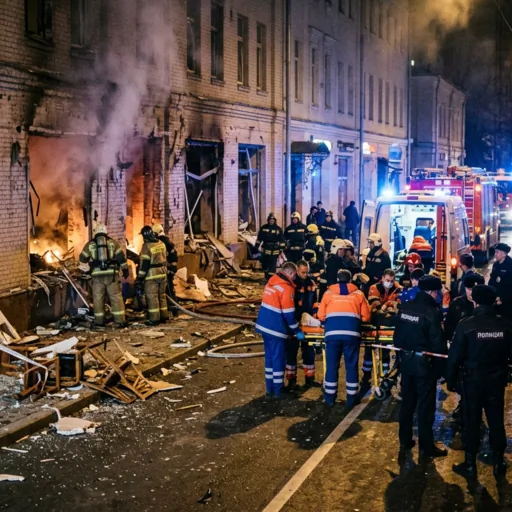 Terrore nel cuore di Mosca: esplosione in un ristorante provoca vittime