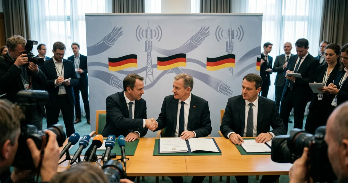 Germania: piano di investimenti per l'infrastruttura digitale entro il 2027