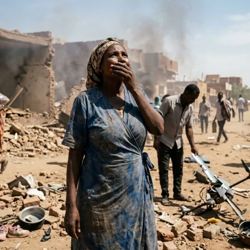 Sudan: l'offensiva dei droni accelera il dramma umanitario