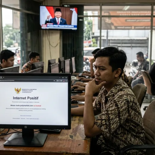 Indonesia blocca Polymarket: tra contrasto al gioco d'azzardo e stabilità politica