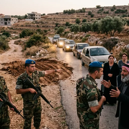 Sud Libano: Tensione in crescita dopo l'infiltrazione israeliana a Zawtar al-Gharbiya