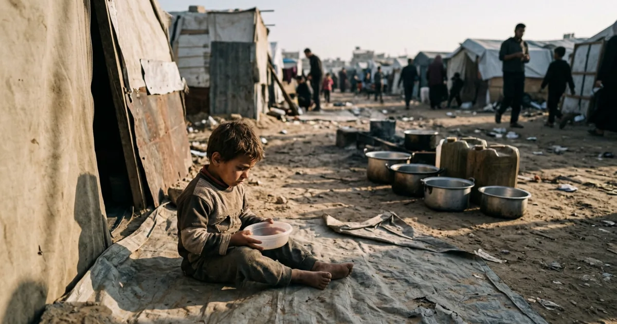 Gaza sull'orlo del collasso: l'allarme per l'emergenza alimentare