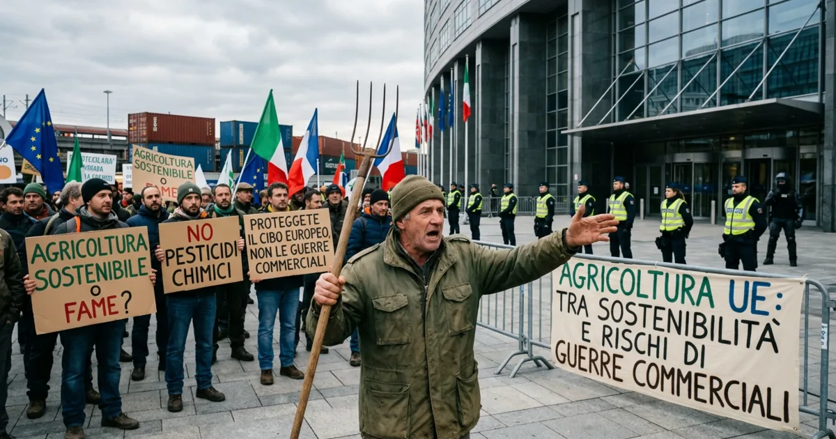 Agricoltura UE: tra sostenibilità ambientale e rischi di guerre commerciali