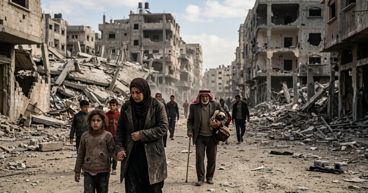 Crisi umanitaria a Khan Younis: l'offensiva israeliana tra macerie e vittime civili