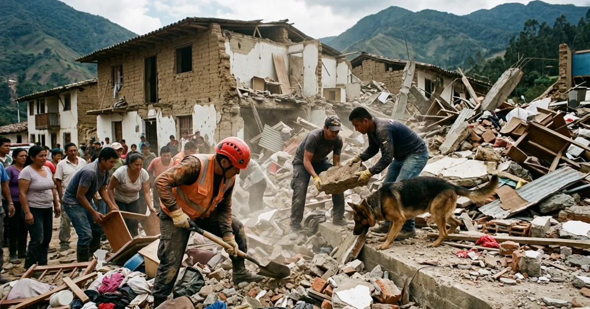 Colombia: emergenza nazionale dopo il sisma di magnitudo 7.6