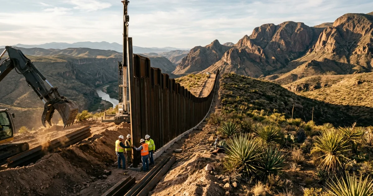 Stati Uniti: l'espansione delle infrastrutture di sicurezza nel Parco Nazionale di Big Bend