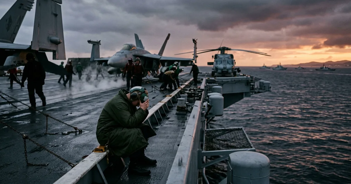 Crisi sull'USS Abraham Lincoln: tra tensioni con l'Iran e burnout dell'equipaggio