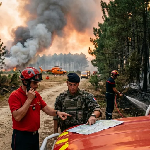 Francia: l'emergenza incendi nelle Landes e la gestione della sicurezza civile