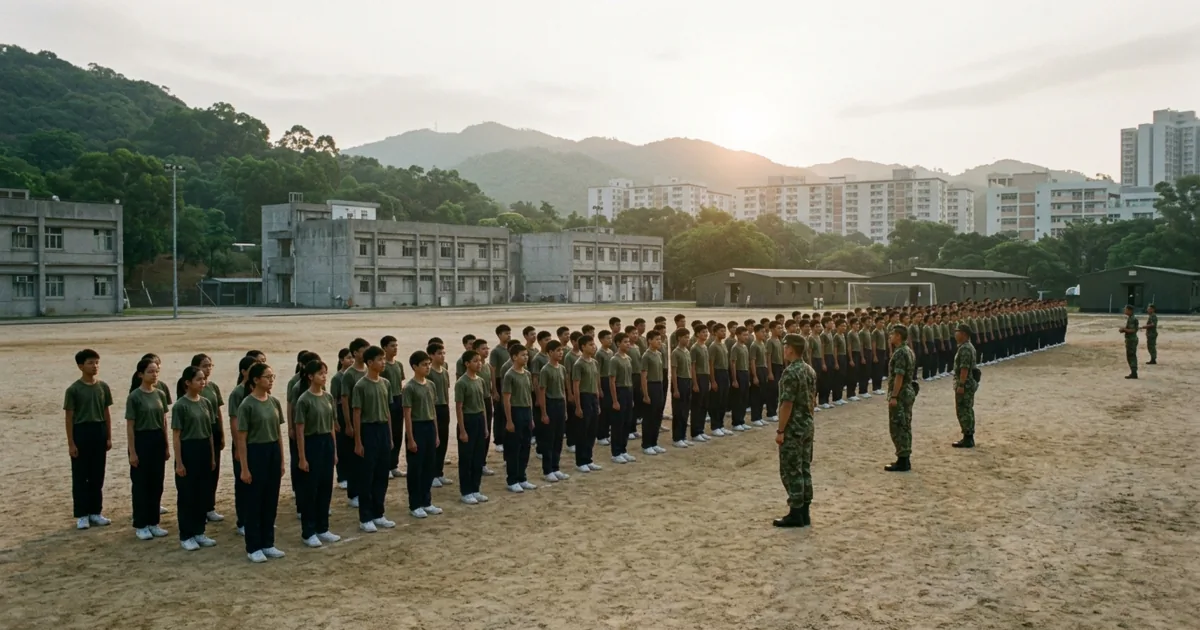 Hong Kong: l'Esercito Popolare Cinese avvia i campi estivi per gli studenti