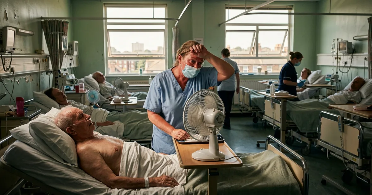 Regno Unito: l'impatto delle ondate di calore sulle infrastrutture sanitarie