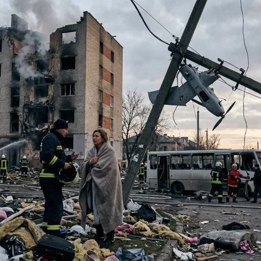 Escalation drone tra Russia e Ucraina: colpi duri alle infrastrutture civili