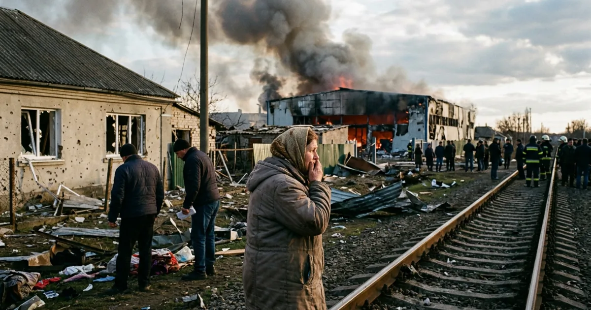 Escalation al confine: nuovi attacchi tra Belgorod e Odesa