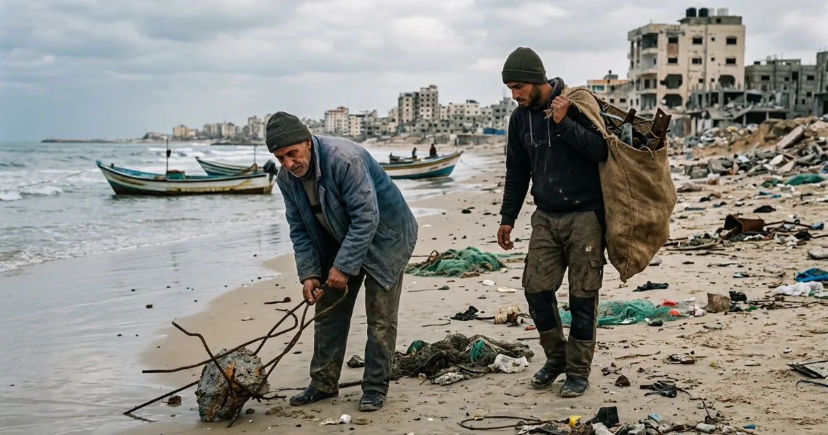 Gaza: l'economia della disperazione tra i detriti di guerra