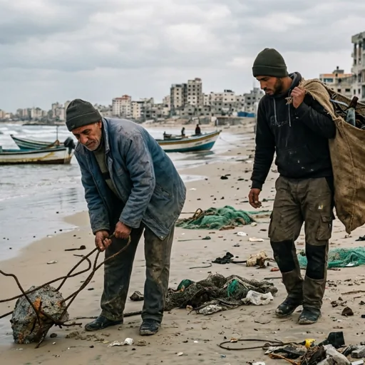Gaza: l'economia della disperazione tra i detriti di guerra