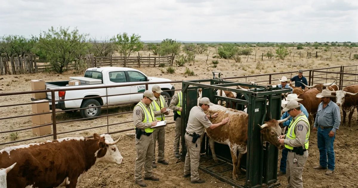 Texas: confermato secondo caso di infezione da mosca Screwworm nei bovini