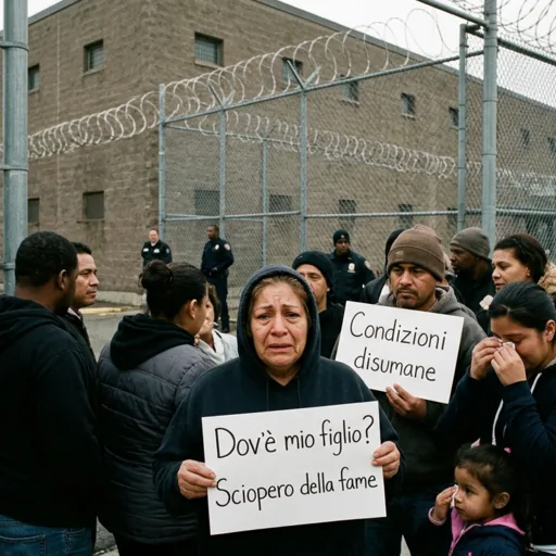“È come se fossero rapiti”: le famiglie denunciano le condizioni disumane nel carcere dell'ICE