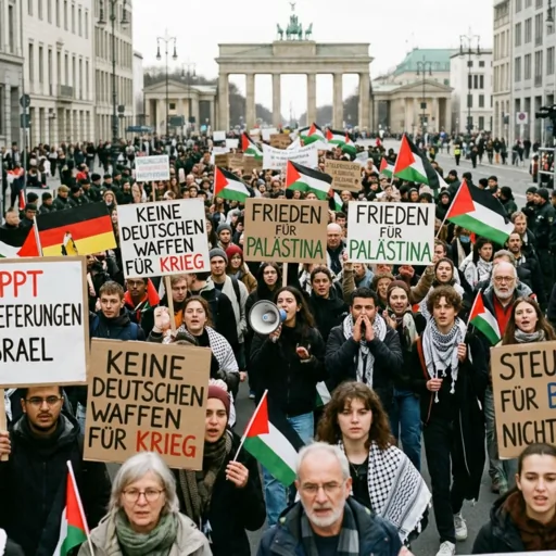 Tensioni in Germania: cresce la protesta contro l'export di armamenti verso Israele
