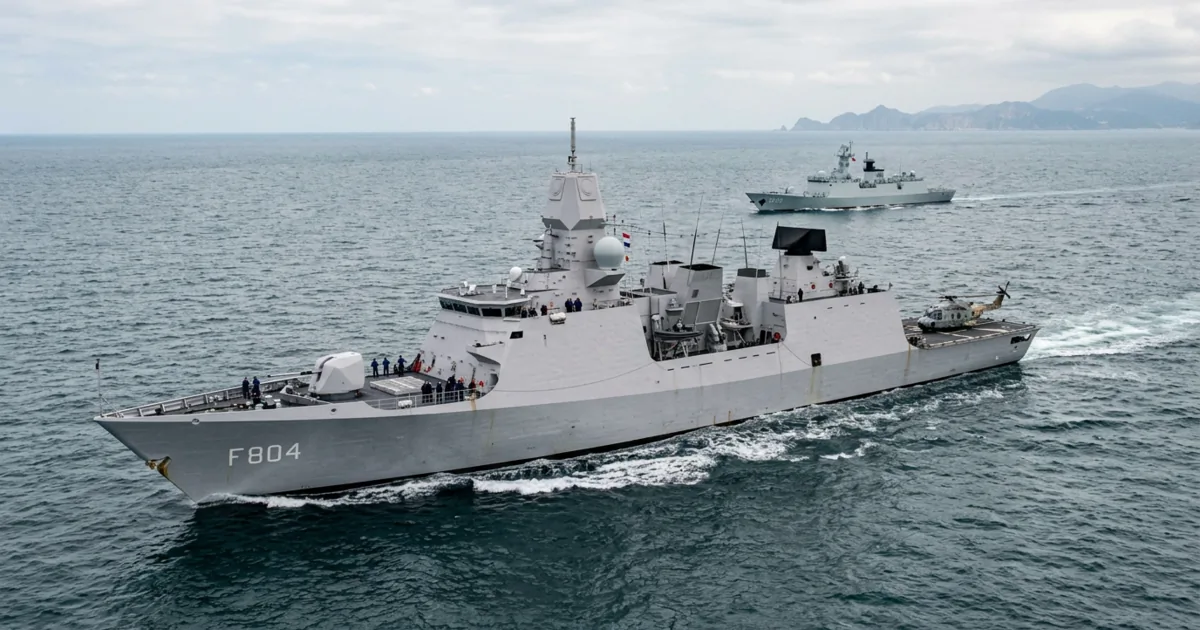 L'Esercito Popolare di Liberazione resta in 'stato di massima allerta' dopo il transito di una nave da guerra olandese nello Stretto di Taiwan