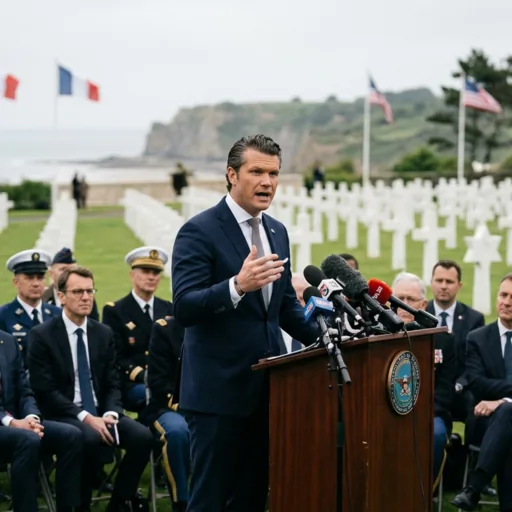 Discorso per il D-Day: Hegseth esorta l'Europa a contrastare l'"invasione" di migranti