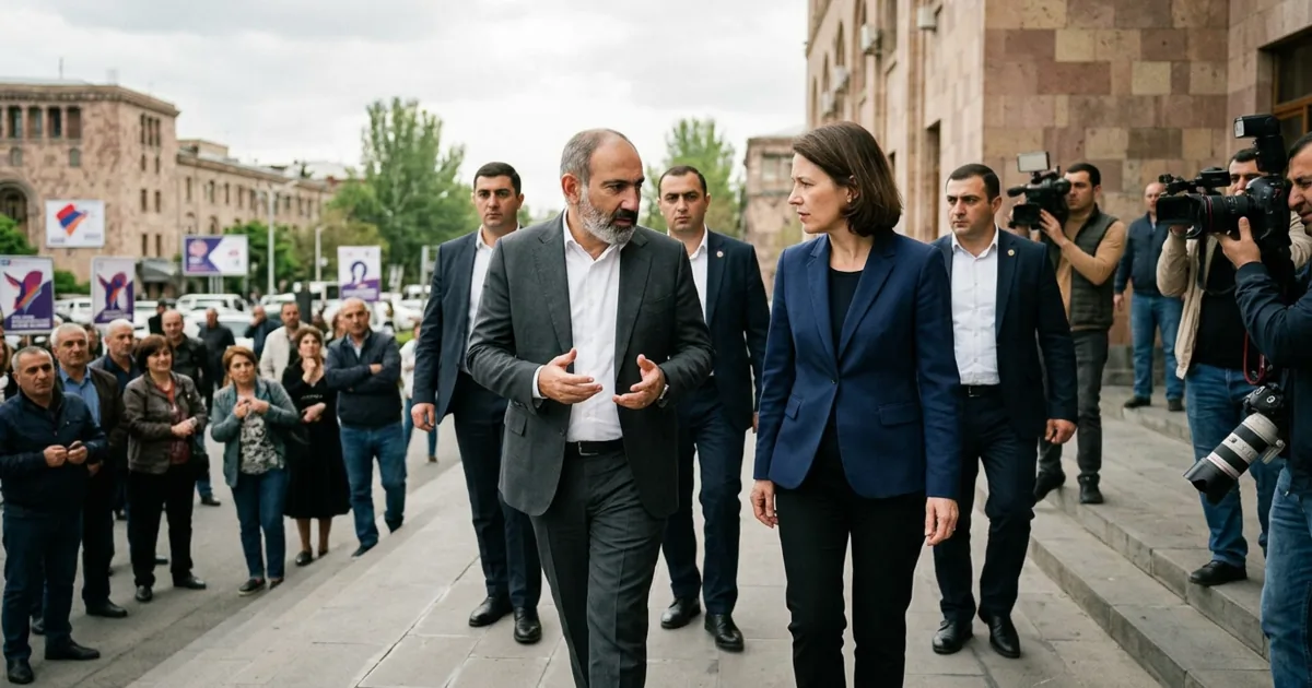 L'UE sostiene Pashinyan alla vigilia delle elezioni decisive in Armenia
