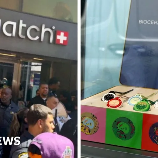 'I sold it for over £1k': Swatch launch sparks 'chaotic' scenes