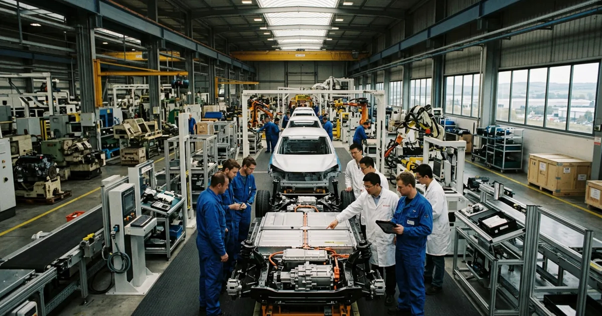 Svolta elettrica in Europa: l'avanzata industriale cinese tra Regno Unito e Spagna