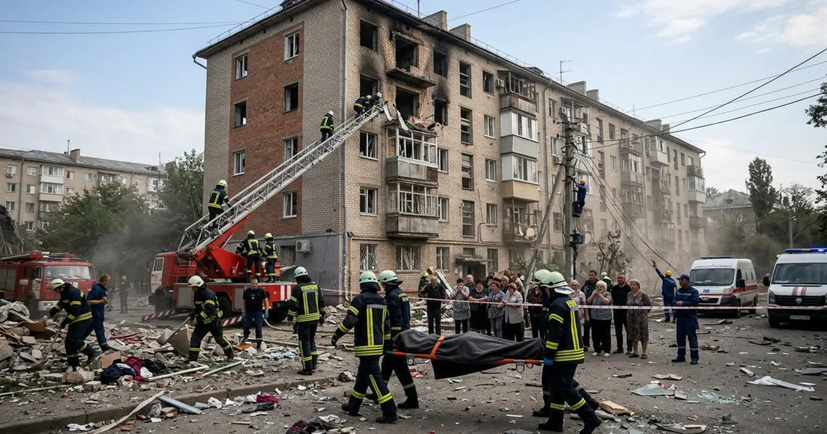 Nuova escalation russa: droni colpiscono i centri urbani di Zaporizhzhia e Sumy