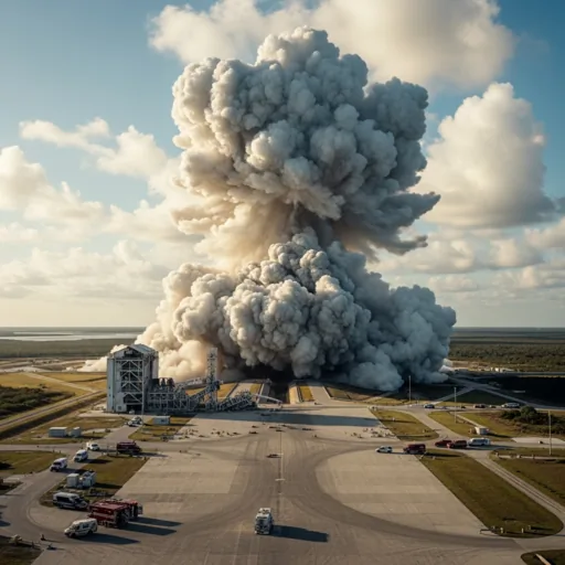Stati Uniti: incidente tecnico al lancio del razzo New Glenn di Blue Origin