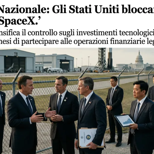 Sicurezza Nazionale: Gli Stati Uniti bloccano i capitali cinesi per SpaceX