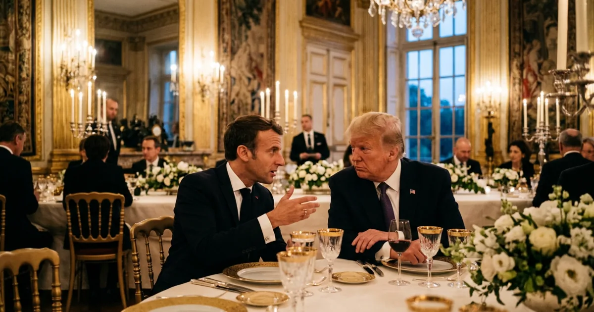 Francia e Stati Uniti: l'incontro Macron-Trump a Versailles nel contesto del G7