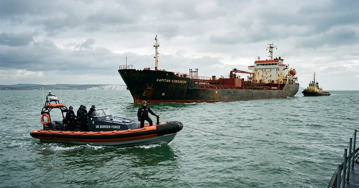 Canale della Manica: il Regno Unito blocca petroliera russa della 'flotta ombra'