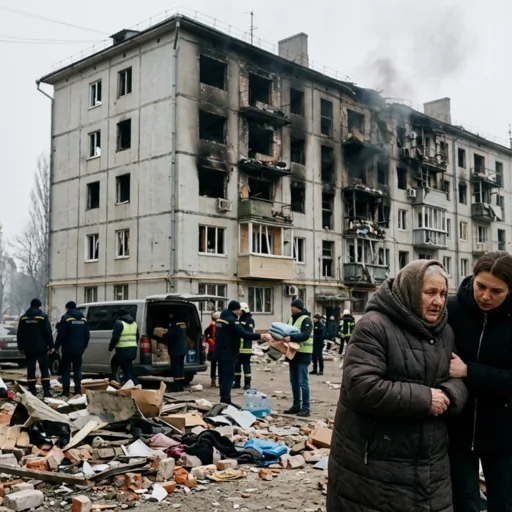 Kyiv sotto i colpi della Russia: nuovi attacchi massicci colpiscono i civili