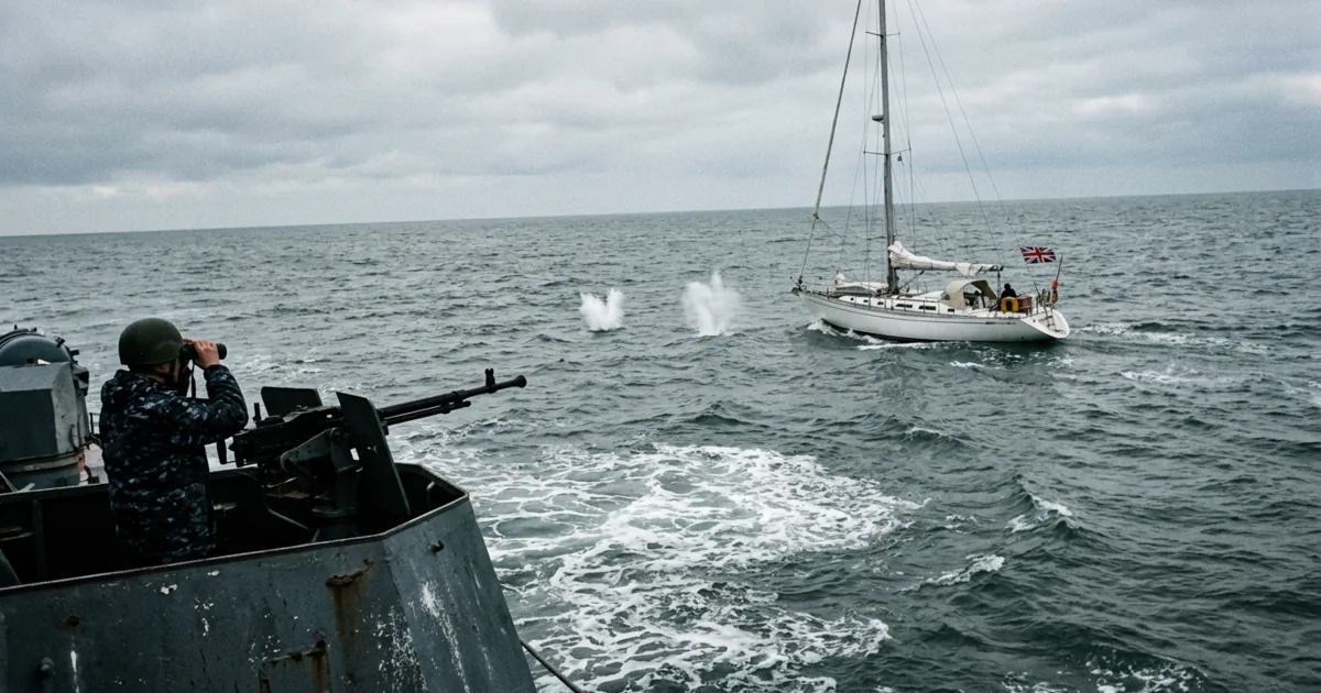 Tensione nel Canale della Manica: colpi di avvertimento russi contro yacht britannico