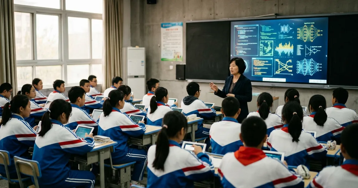 L'IA entra nelle classi: la nuova strategia educativa della Cina