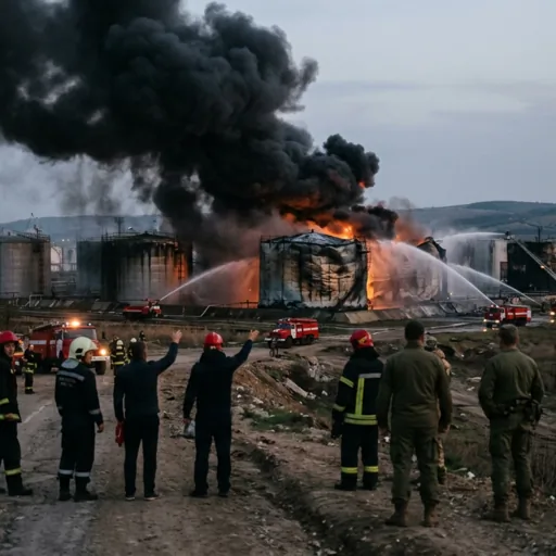 Crimea sotto pressione: l'offensiva dei droni ucraini colpisce i depositi di carburante