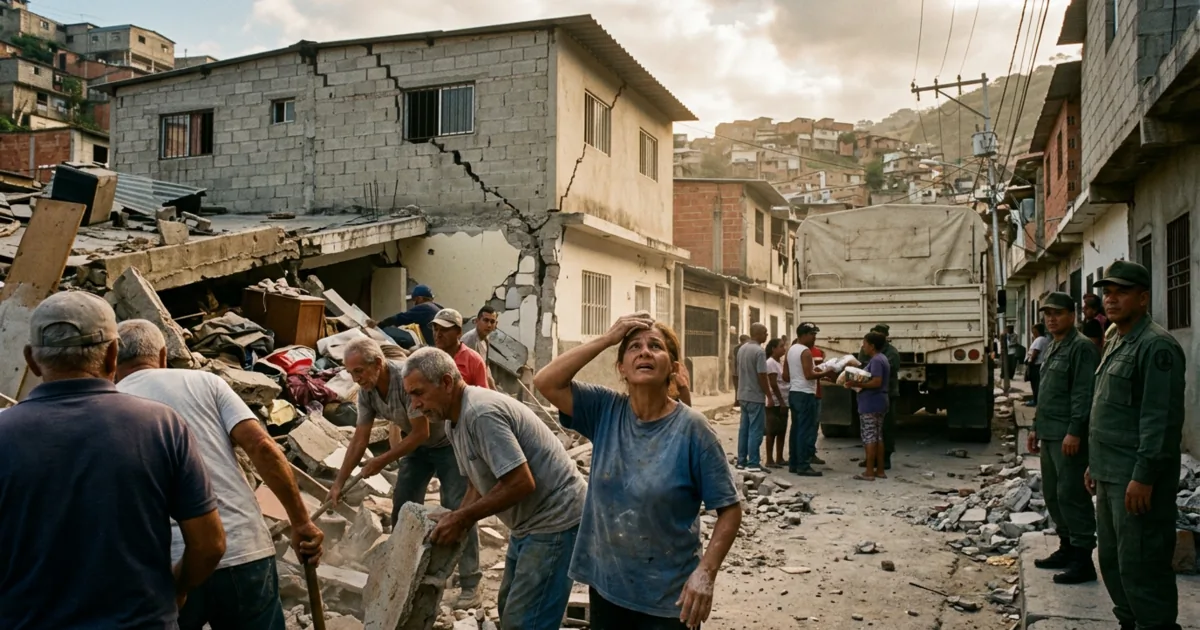 Venezuela: l'impatto dei sismi tra crisi umanitaria e tensioni diplomatiche con gli Stati Uniti