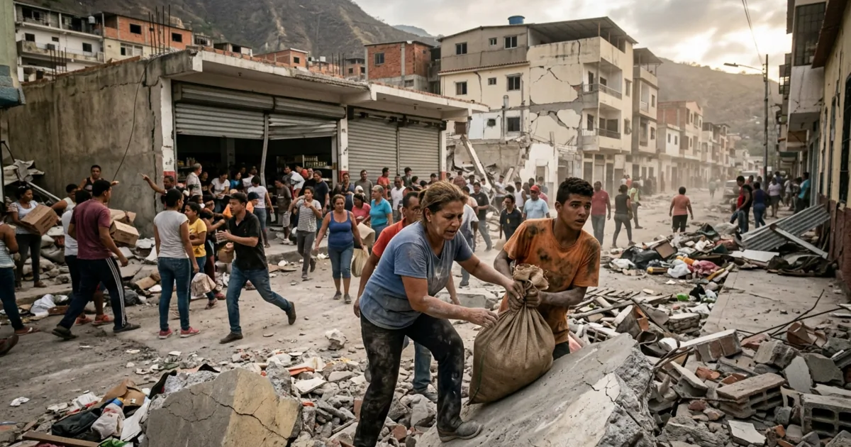 Venezuela nel caos: terremoti devastanti e ondata di saccheggi