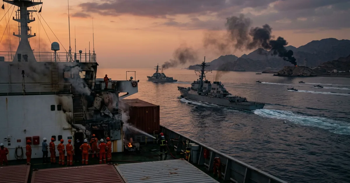 Escalation nello Stretto di Hormuz: gli Stati Uniti rispondono all'attacco iraniano