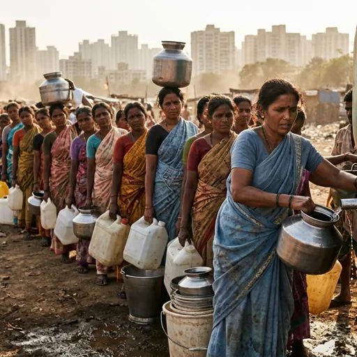 India: L'allarme idrico tra Mumbai e le zone rurali