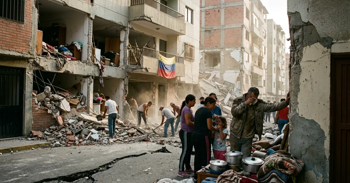 Tragedia in Venezuela: il sisma travolge il Paese e aggrava la crisi umanitaria