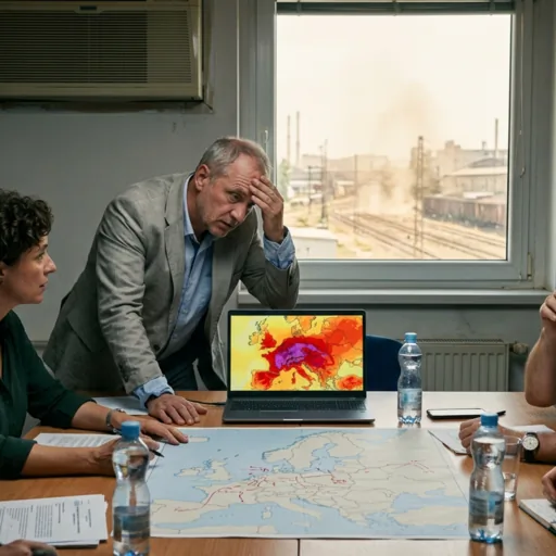 Europa Orientale e Francia: l'impatto delle ondate di calore estremo sulla resilienza regionale