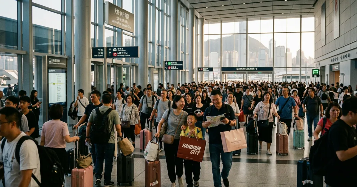 Hong Kong: il boom dei flussi turistici riaccende l'economia locale