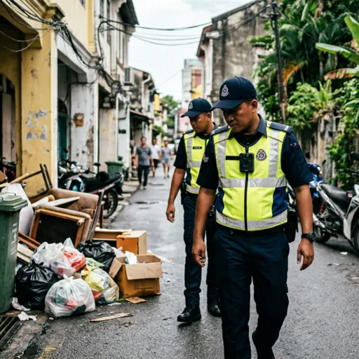 Penang lotta allo sporco: bodycam per beccare chi abbandona i rifiuti