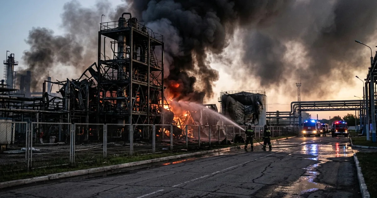 Colpi strategici russi: le raffinerie di Ufa e Penza sotto attacco