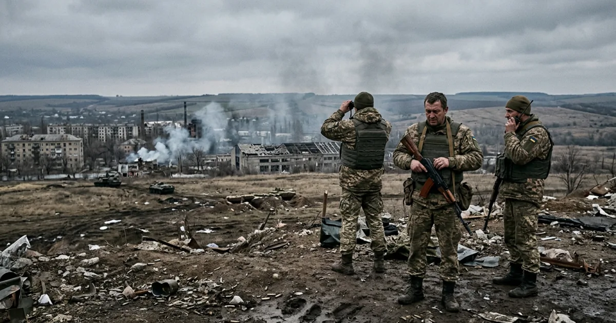 Donbass: tensione crescente per il controllo di Kostiantynivka